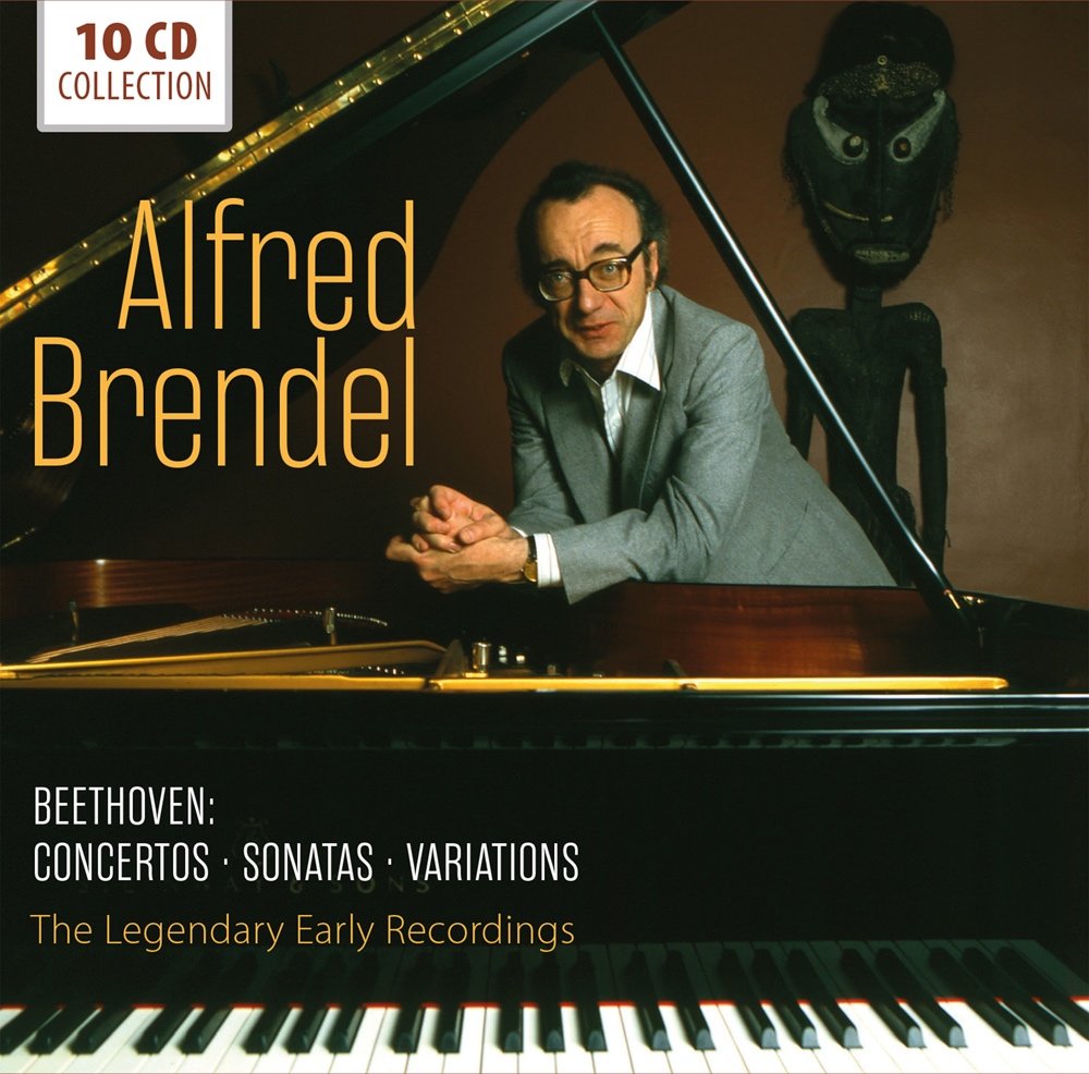 BEETHOVEN: CONCERTOS, SONATAS, VARIATIONS - ALFRED BRENDEL (10 CDS)