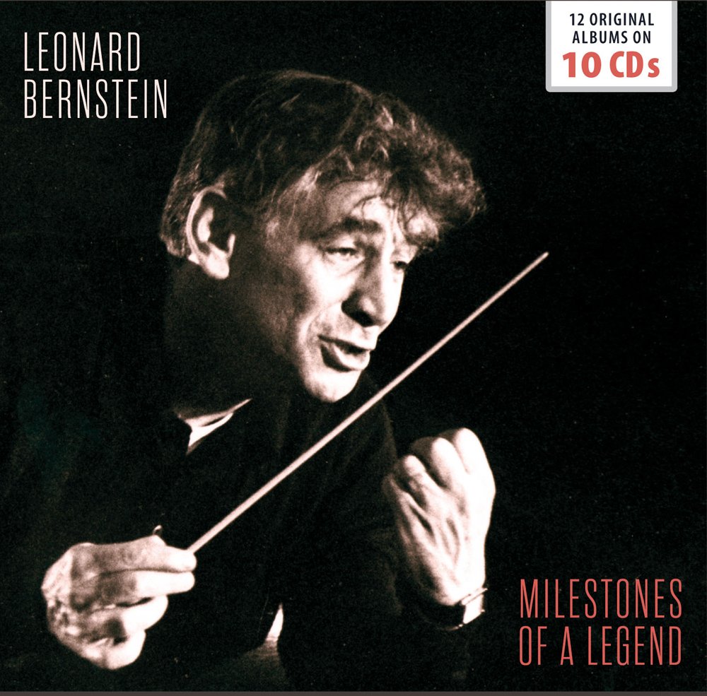 LEONARD BERNSTEIN - MILESTONES OF A LEGEND (10 CDS)