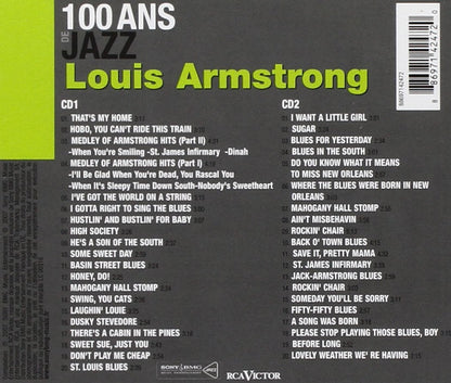 LOUIS ARMSTRONG: 100 YEARS OF JAZZ (2 CDS, FRENCH IMPORT)