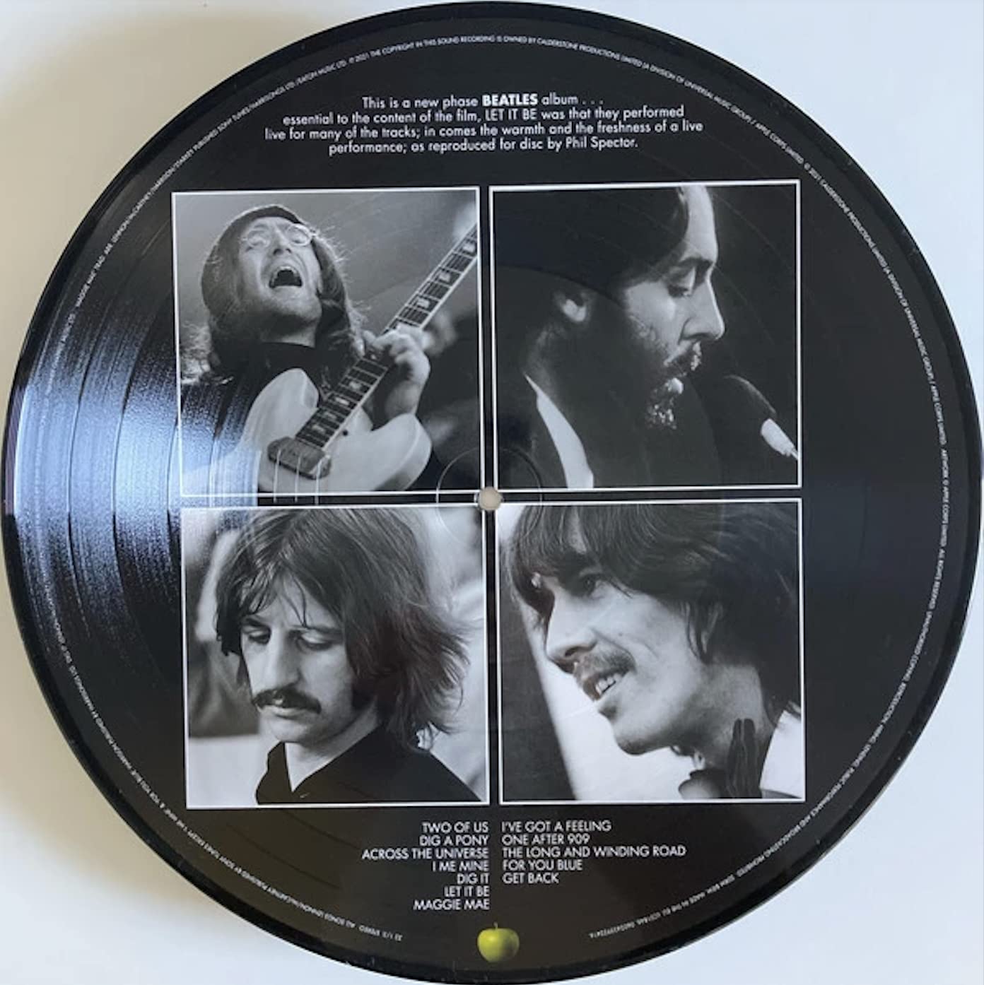 The Beatles: Let It Be (Picture Disc Vinyl LP, Special Edition