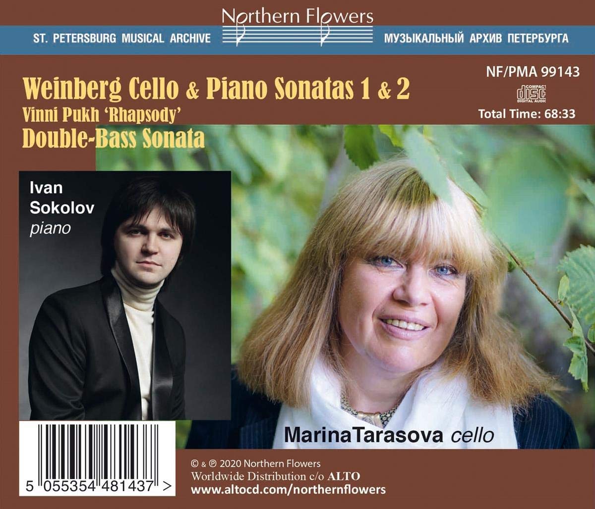Weinberg: Sonatas for Cello & Piano Nos. 1 & 2; Double-Bass Sonata; 'Vinni Pukh' (Winnie The Pooh) Rhapsody