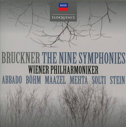 BRUCKNER: THE NINE SYMPHONIES - VIENNA PHILHARMONIC (9 CDS)