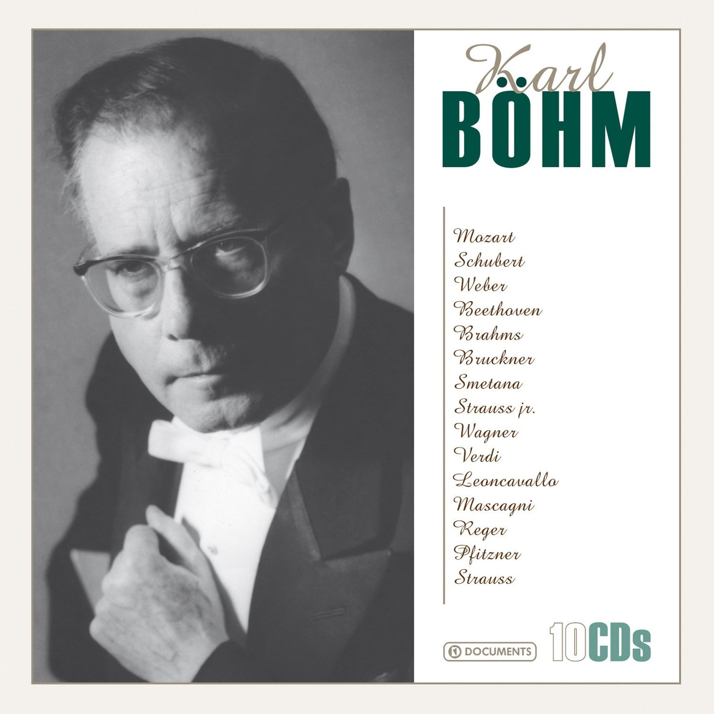 Karl Böhm: Portrait - Berliner Philharmoniker, Wiener Philharmoniker, Staatskapelle Dresden (10 CDs)