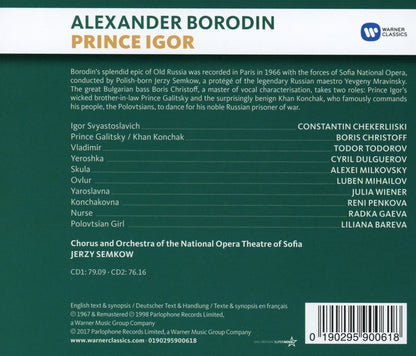 Borodin: Prince Igor - Christoff (2 CDs)