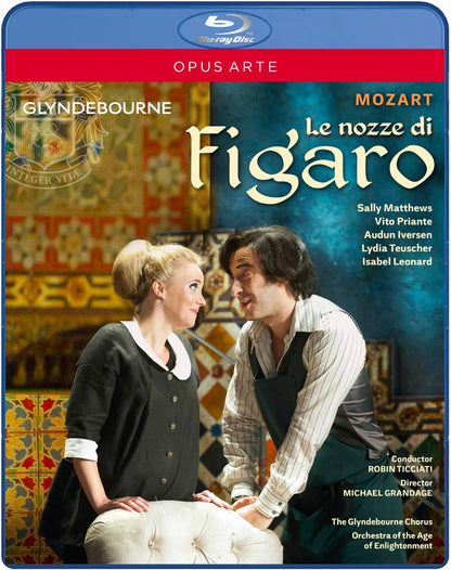 MOZART: Le nozze di Figaro - Glydnebourne Festival, Orchestra of the Age of Enlightenment (Blu-Ray DVD)