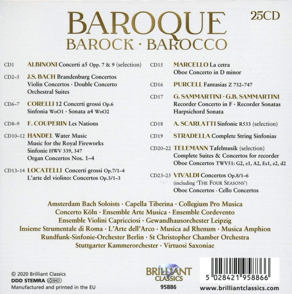 BAROQUE (25 CDS)