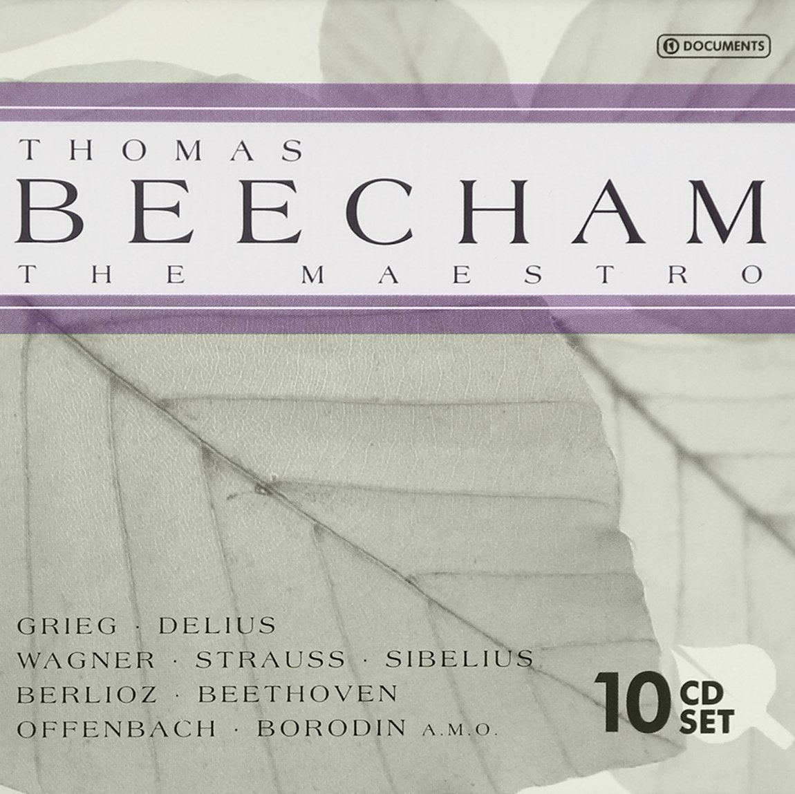 SIR THOMAS BEECHAM: THE MAESTRO - Grieg, Delius, Mozart, Haydn, Sibelius, Chabrier and More  (10 CDS)