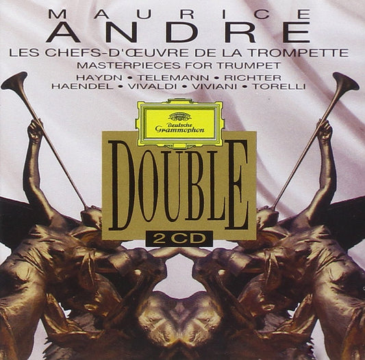 MAURICE ANDRÉ: Masterpieces for Trumpet - Haydn, Vivaldi, Telemann, Handel, Torelli (2 CDs)
