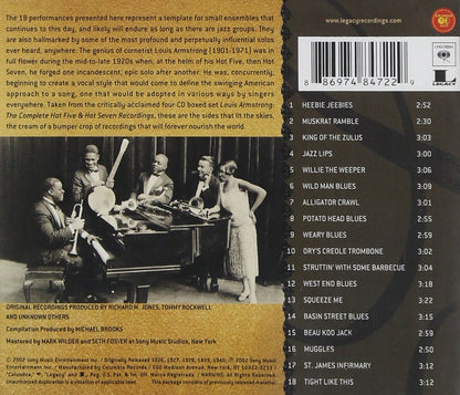 LOUIS ARMSTRONG: BEST OF THE HOT 5 & HOT 7 RECORDINGS