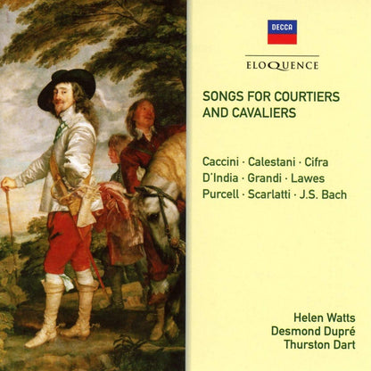 SONGS FOR CAVALIERS AND COURTIERS - HELEN WATTS, THURSTON DART, DESMOND DUPRE(2 CDS)