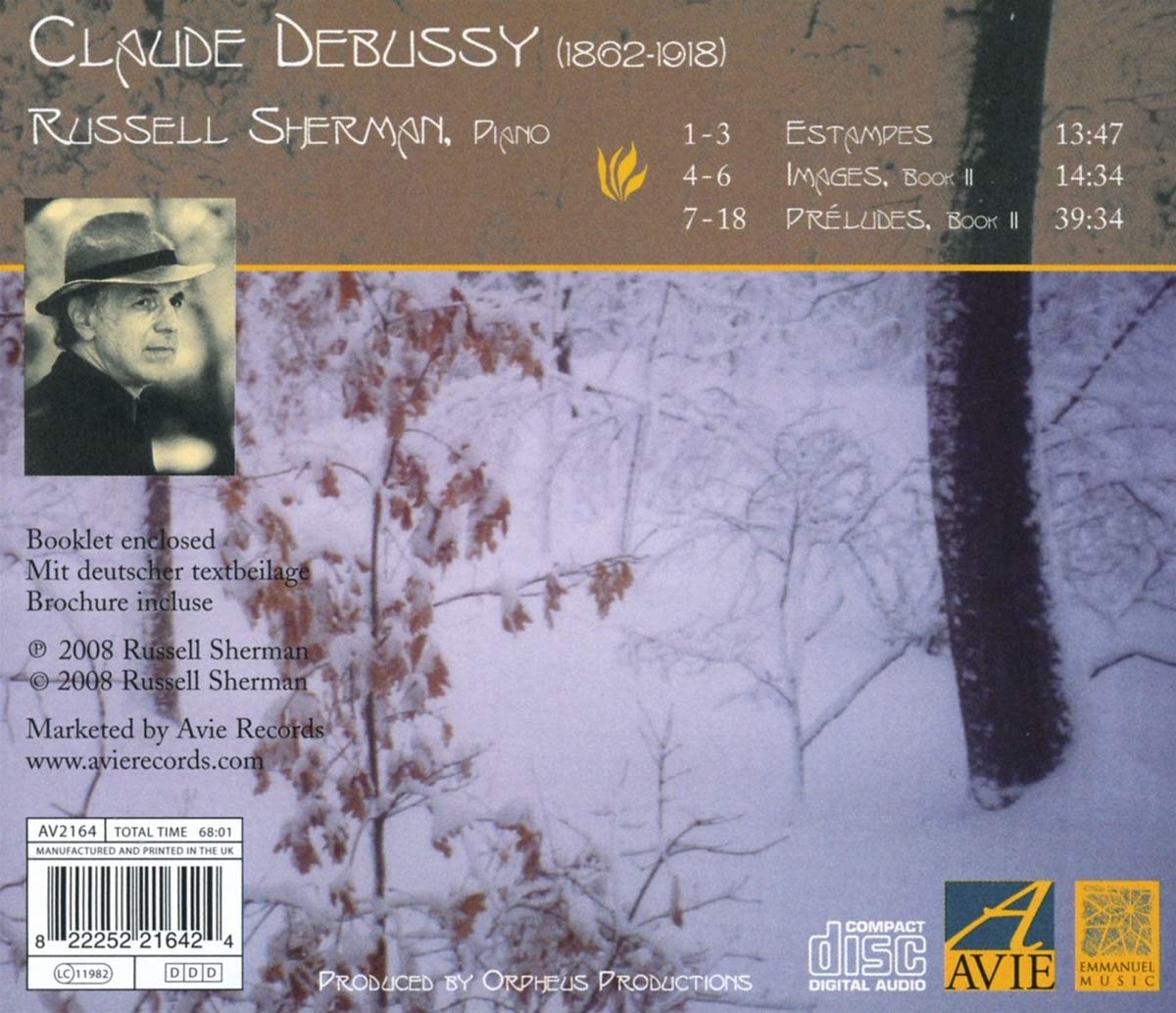 DEBUSSY: Piano Music - Russell Sherman