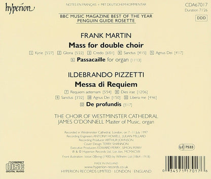 Martin: Mass for Double Choir; Pizzetti: Requiem - Westminster Cathedral Choir
