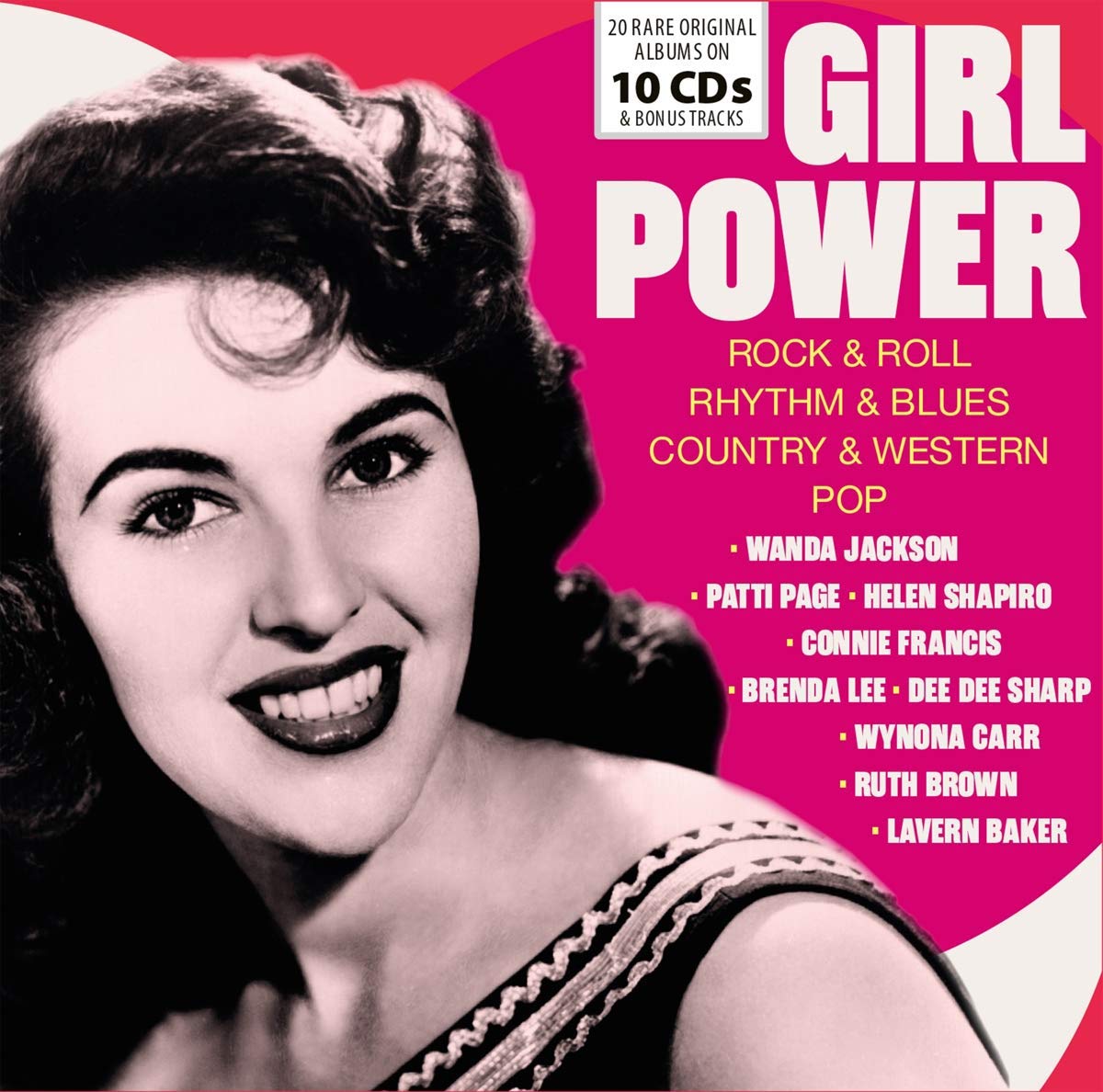Girl Power: Women of Rock, Country & Rhythm and Blues (10 CDs)