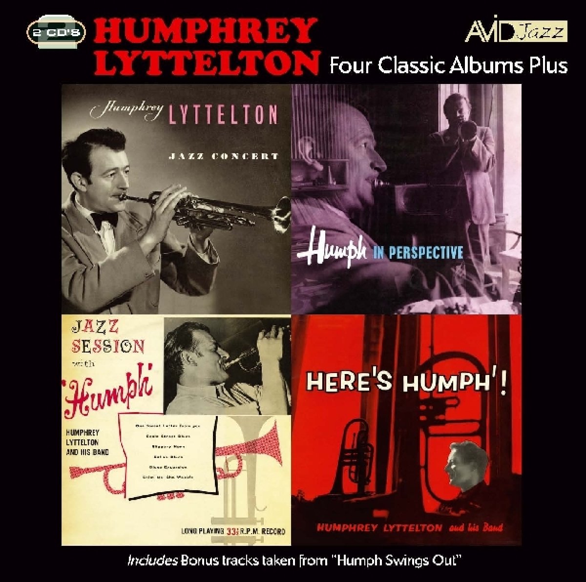 Humphrey Lyttelton – Four Classic Albums Plus (2 CDS)