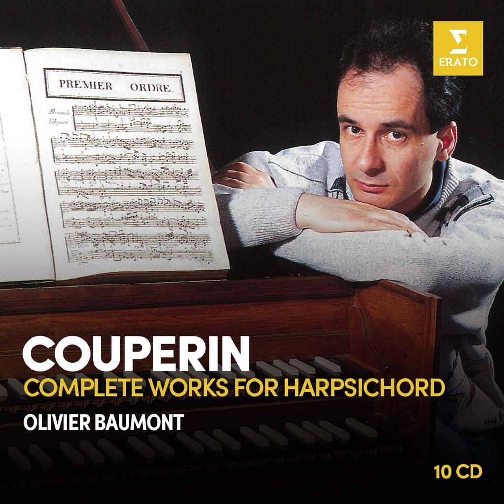 COUPERIN: COMPLETE HARPSICHORD WORKS - OLIVIER BAUMONT (10 CDS)