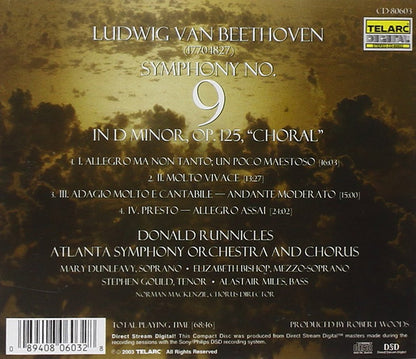 BEETHOVEN: SYMPHONY NR. 9 - Runnicles, Atlanta Symphony Orchestra