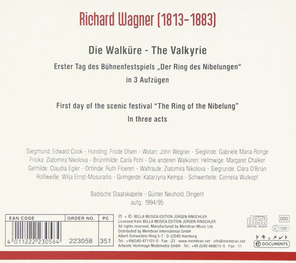 WAGNER: DIE WALKURE (4 CDS)
