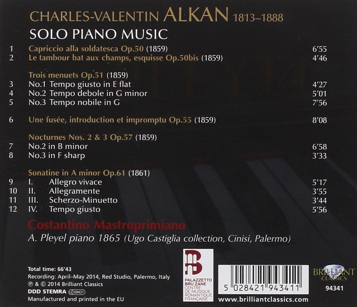 Alkan: Solo Piano Music (2 CDs)