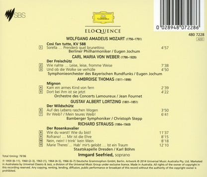 THE ART OF IRMGARD SEEFRIED: VOLUME 2 - OPERA ARIAS