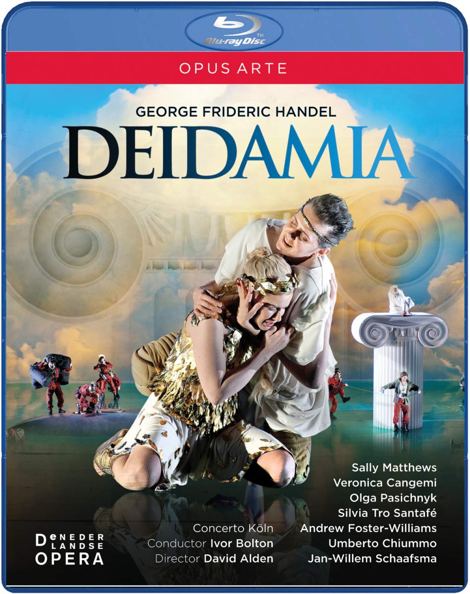 HANDEL: Deidamia - Concerto Koln, Netherlands Opera (Blu-Ray DVD)