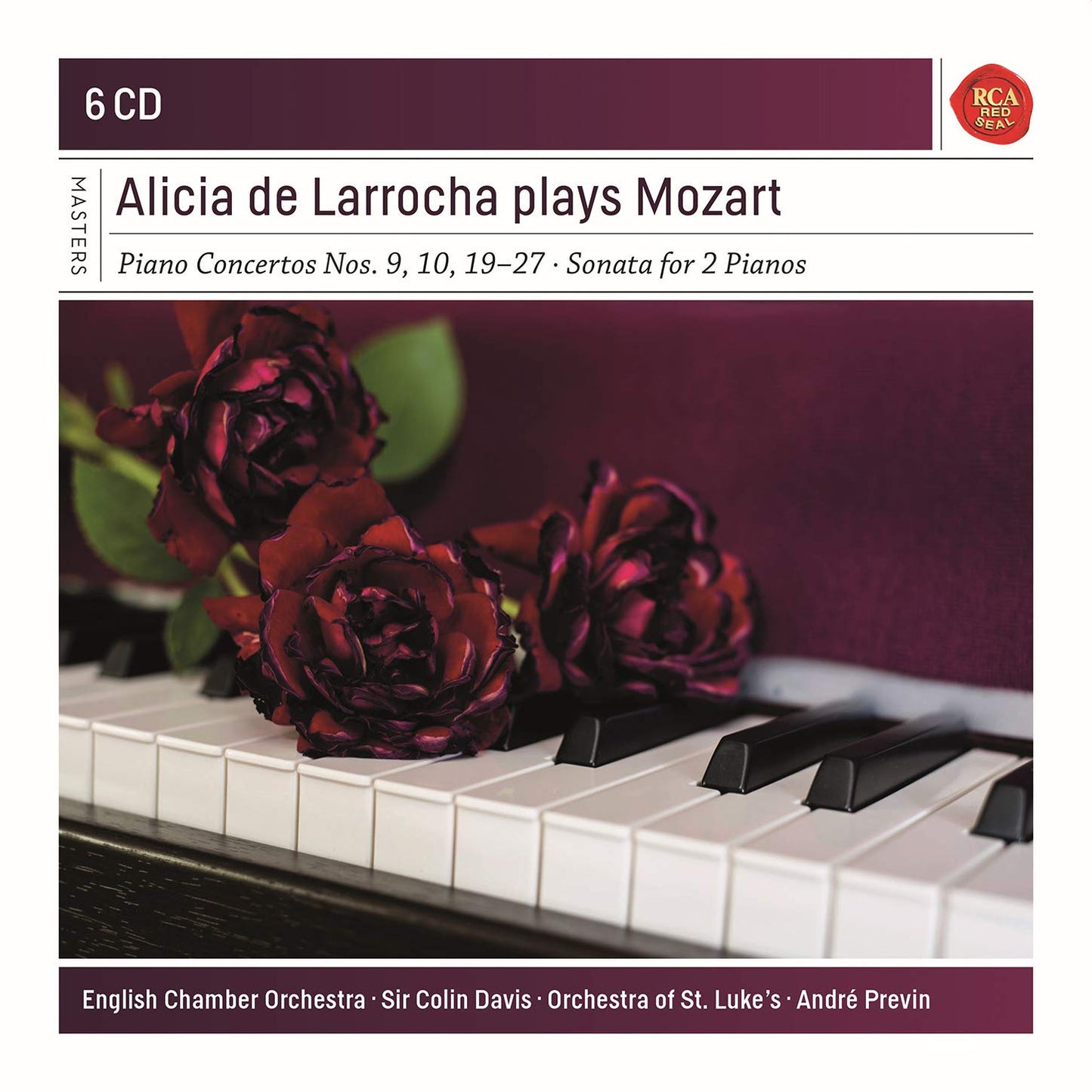 ALICIA DE LARROCHA PLAYS MOZART (6 CDS)