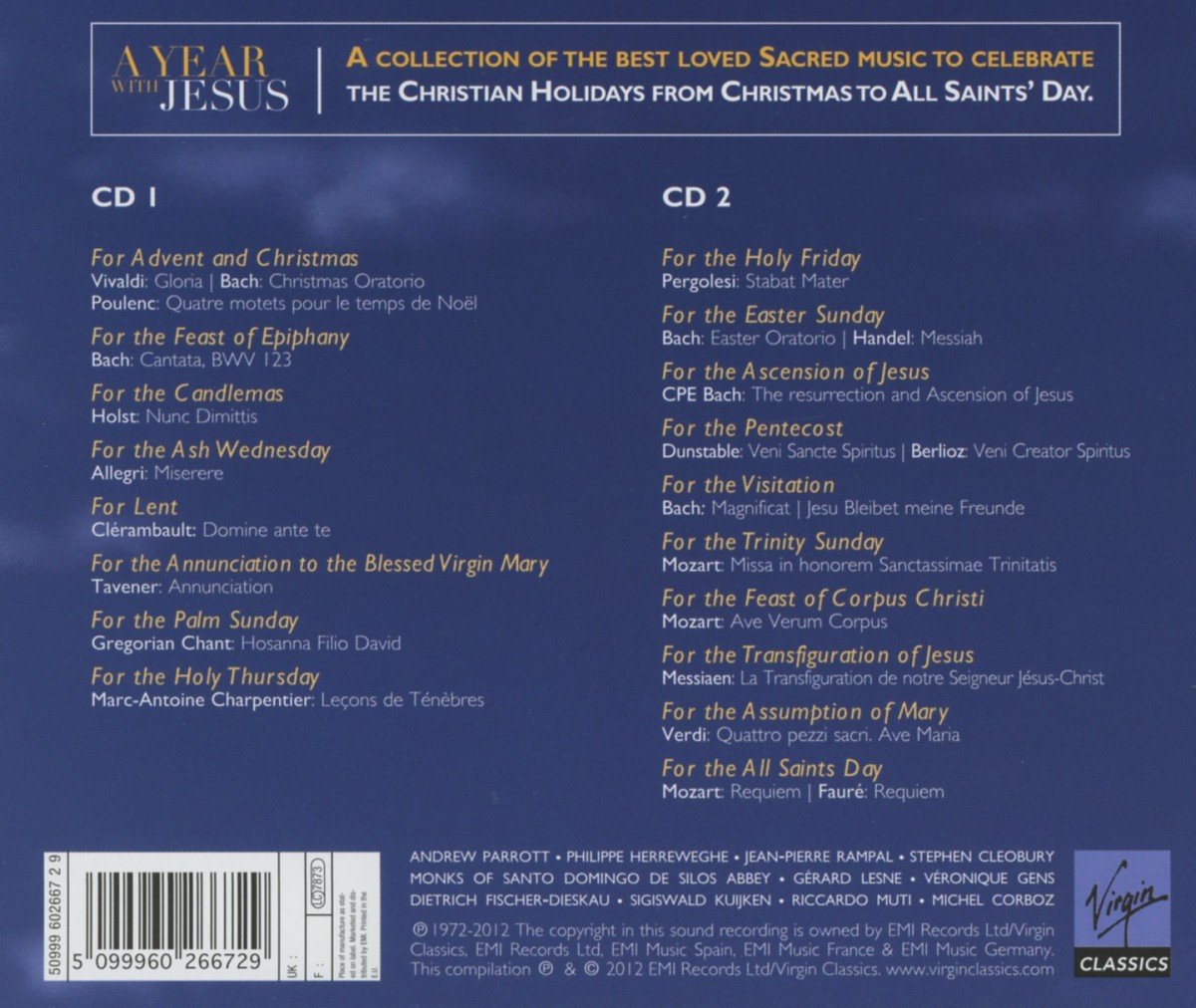A Year with Jesus (2 CDs)