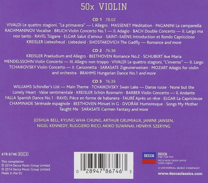 50 X VIOLIN (3 CDs)