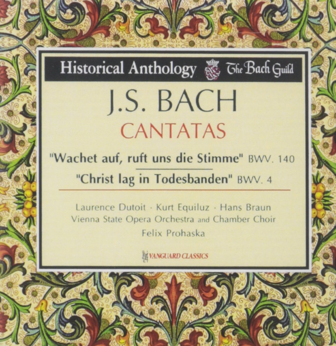 BACH, J.S.: CANTATAS BWV 140 & BWV 4 - PROHASKA, VIENNA STATE OPERA ORCHESTRA