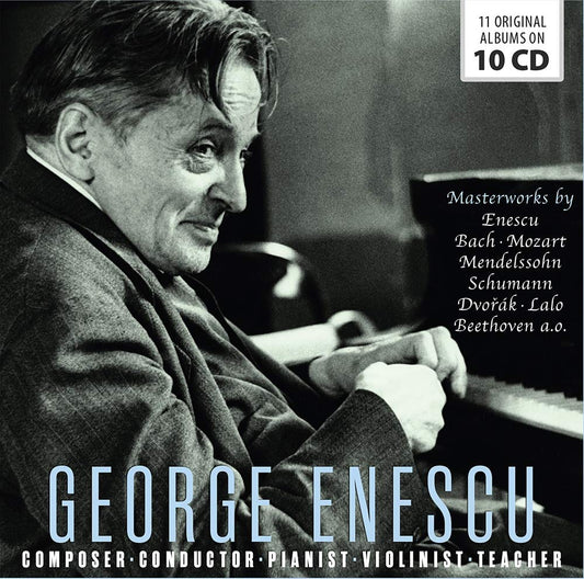 GEORGES ENESCU: CONDUCTOR, COMPOSER, PIANIST, VIOLINIST, TEACHER (10 CDS)