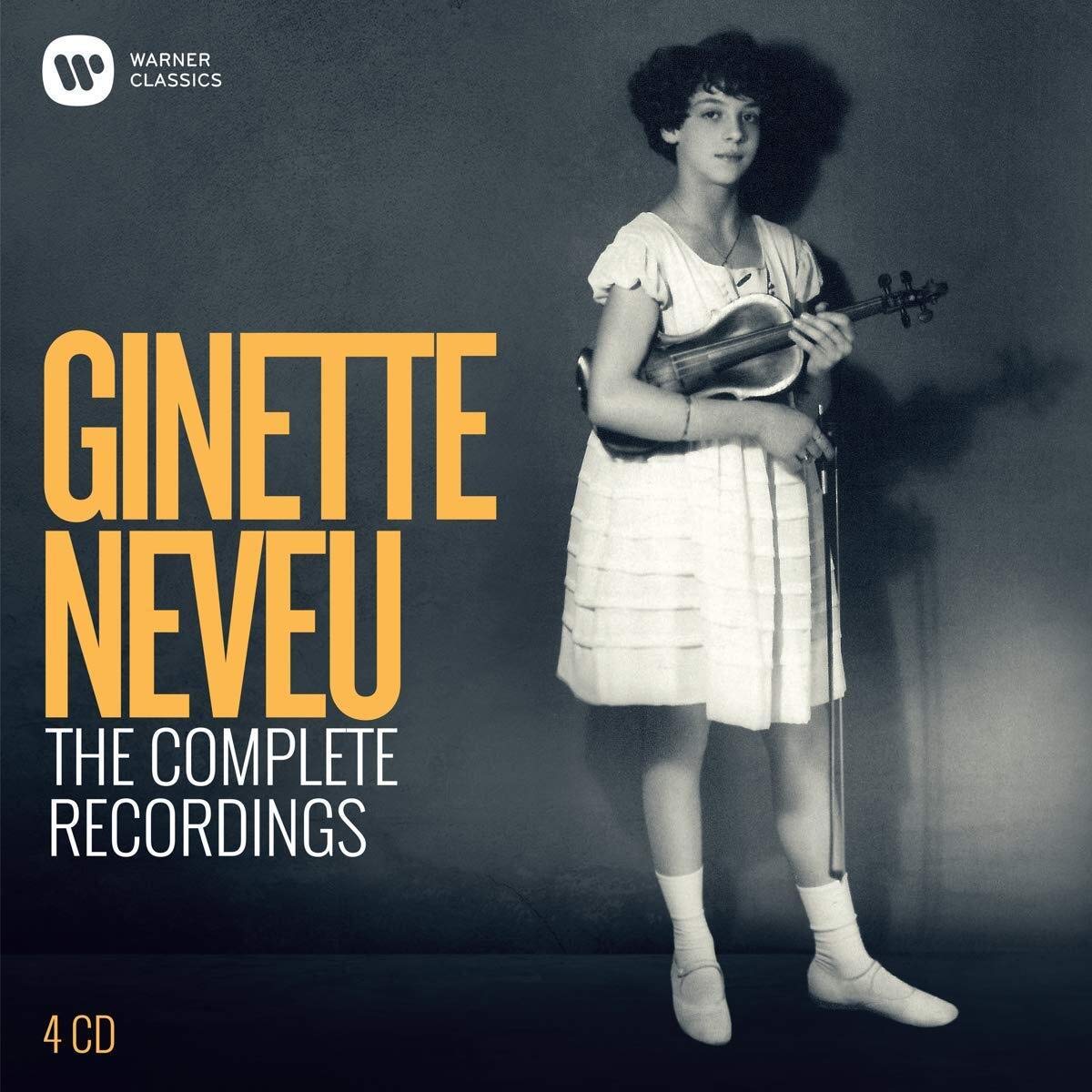 GINETTE NEVEU: THE COMPLETE RECORDINGS (4 CDS)