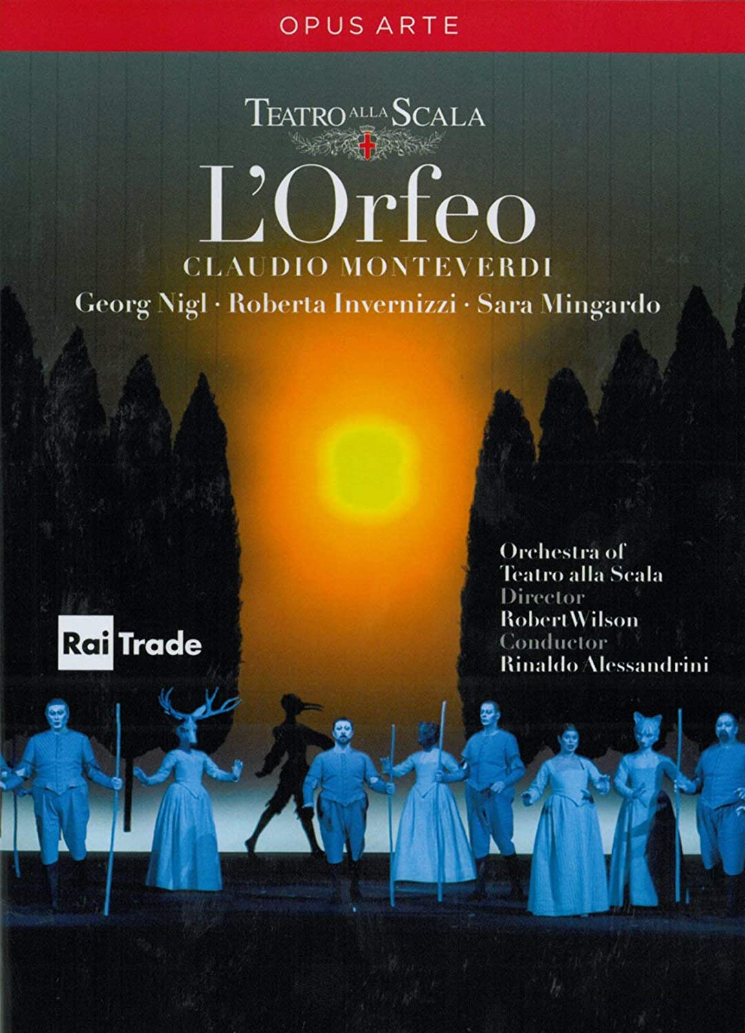 MONTEVERDI: L'Orfeo - Orchestra of Teatro alla Scala, Nikolaus Harnoncourt (DVD)