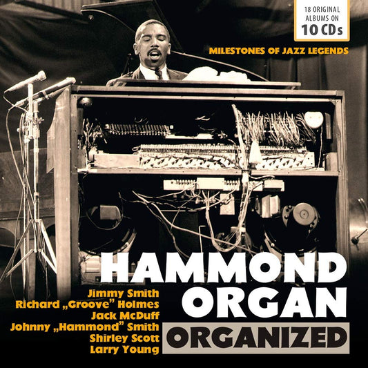HAMMOND ORGAN - ORGANIZED (10 CDS)
