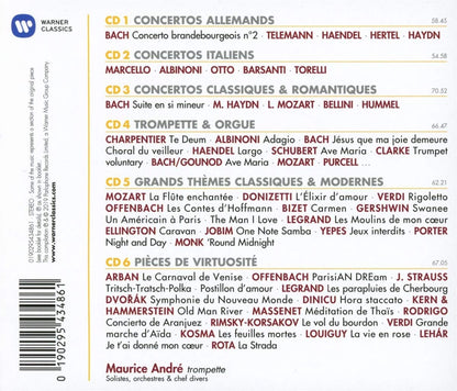 100 TRUMPET MASTERWORKS - MAURICE ANDRE (6 CDS)