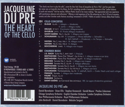 JACQUELINE DUPRE: THE HEART OF THE CELLO (2 CDS)