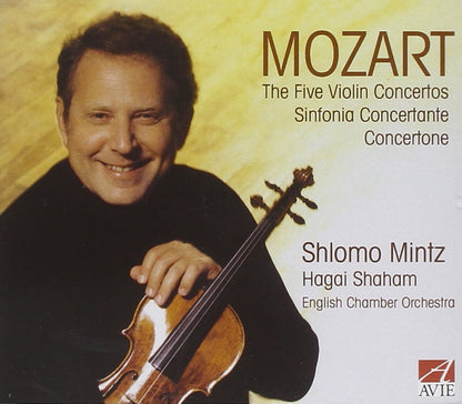 MOZART: The Five Violin Concerti; Sinfonia Concertante; Concertone - Shlomo Mintz, English Chamber Orchestra (3 CDS)