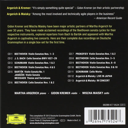 Argerich - Kremer - Maisky: Complete Duo Recordings (13 CDs)
