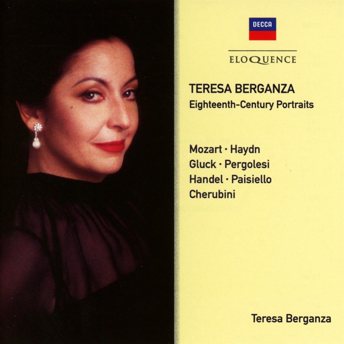 EIGHTEENTH CENTURY PORTRAITS - THERESA BERGANZA (2 CDS)