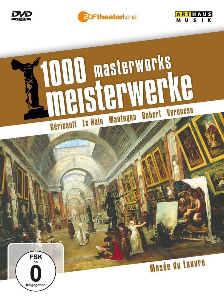 1000 MASTERWORKS: THE LOUVRE (DVD)