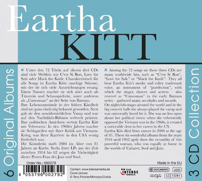EARTHA KITT - 6 Original Albums (3 CDS)