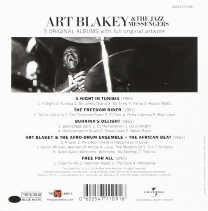 ART BLAKEY & THE JAZZ MESSENGERS (5 CDS)