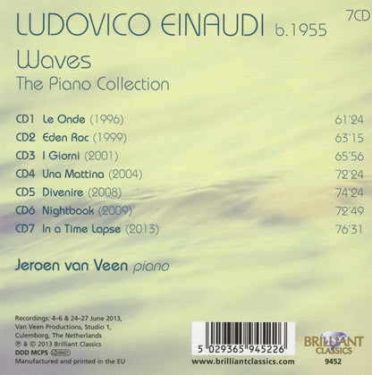 EINAUDI: WAVES - THE PIANO COLLECTION (11 CDS)