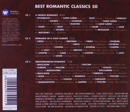 50 BEST ROMANTIC CLASSICS (3 CDS)
