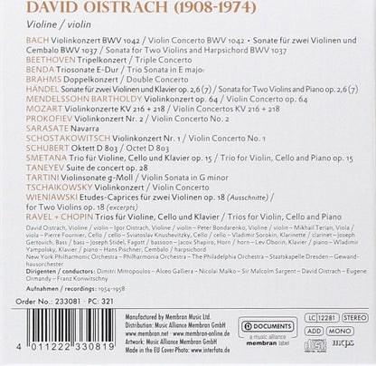 DAVID OISTRAKH: THE ESSENTIAL COLLECTION (10 CDS)