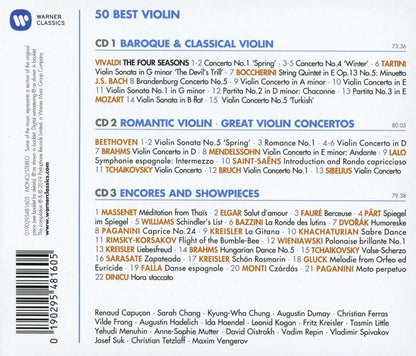 50 BEST VIOLIN (3 CDs)