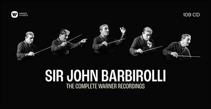 SIR JOHN BARBIROLLI: THE COMPLETE WARNER RECORDINGS (109 CDS)