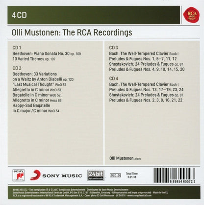 OLLI MUSTONEN: THE COMPLETE RCA RECORDINGS (4 CDS)