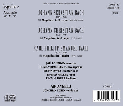 Bach, Bach And Bach: Magnificats - Arcangelo