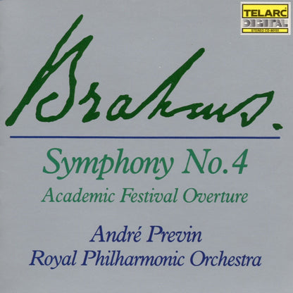 BRAHMS: Symphony No. 4; Academic Festival Overture - Andre Previn, Royal Philhamonic Orchestra