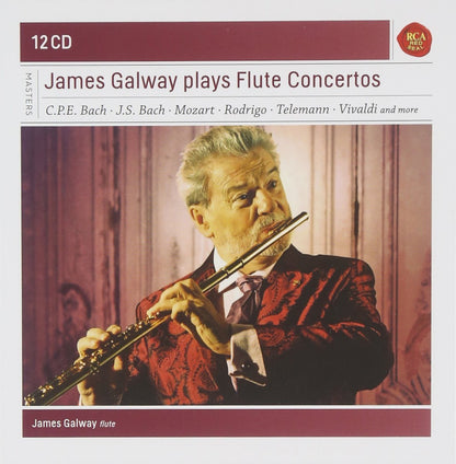 JAMES GALWAY PLAYS FLUTE CONCERTOS (12 CDS)