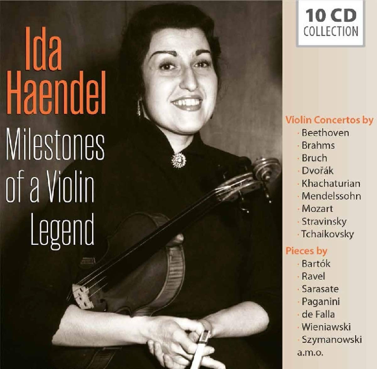 IDA HAENDEL: MILESTONES OF A VIOLIN LEGEND (10 CDS)